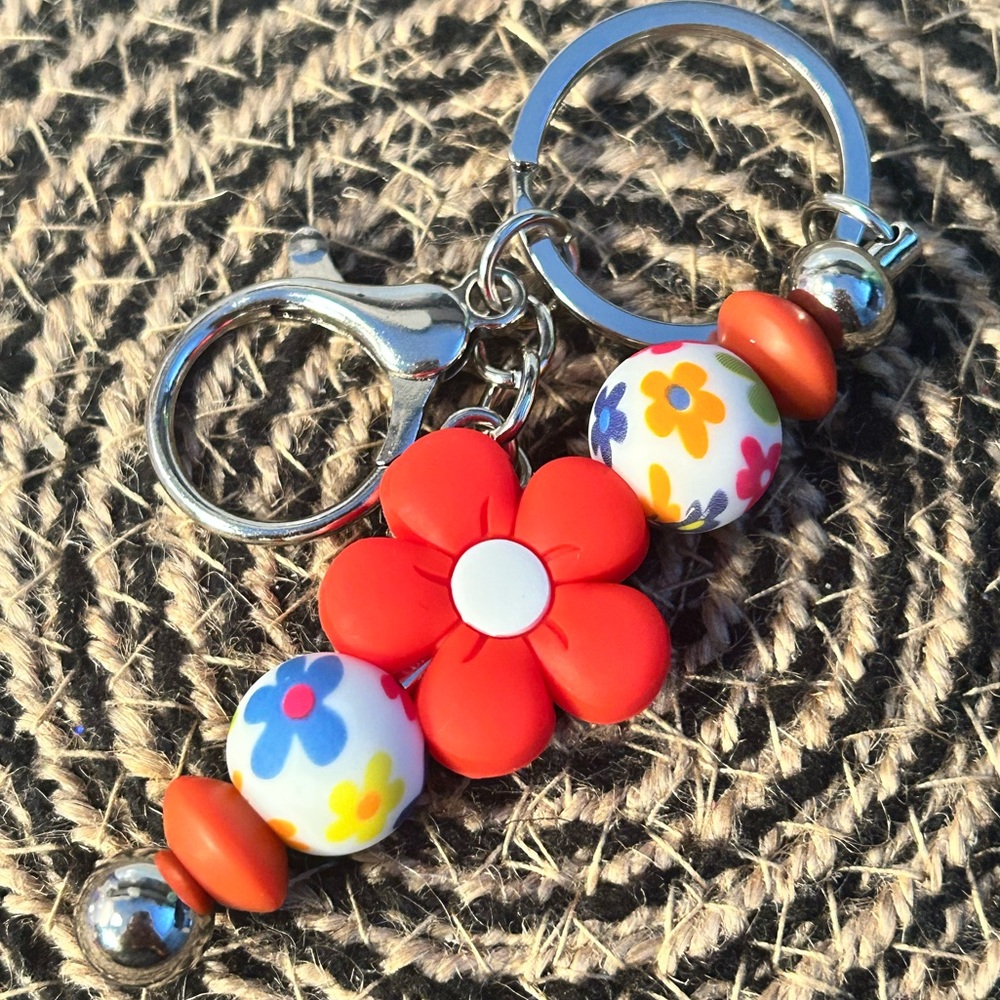Flower Keychain